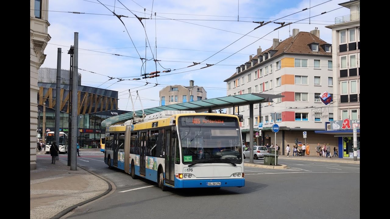 Mitfahrt im Berkhof Premier AT18 der Stadtwerke Solingen