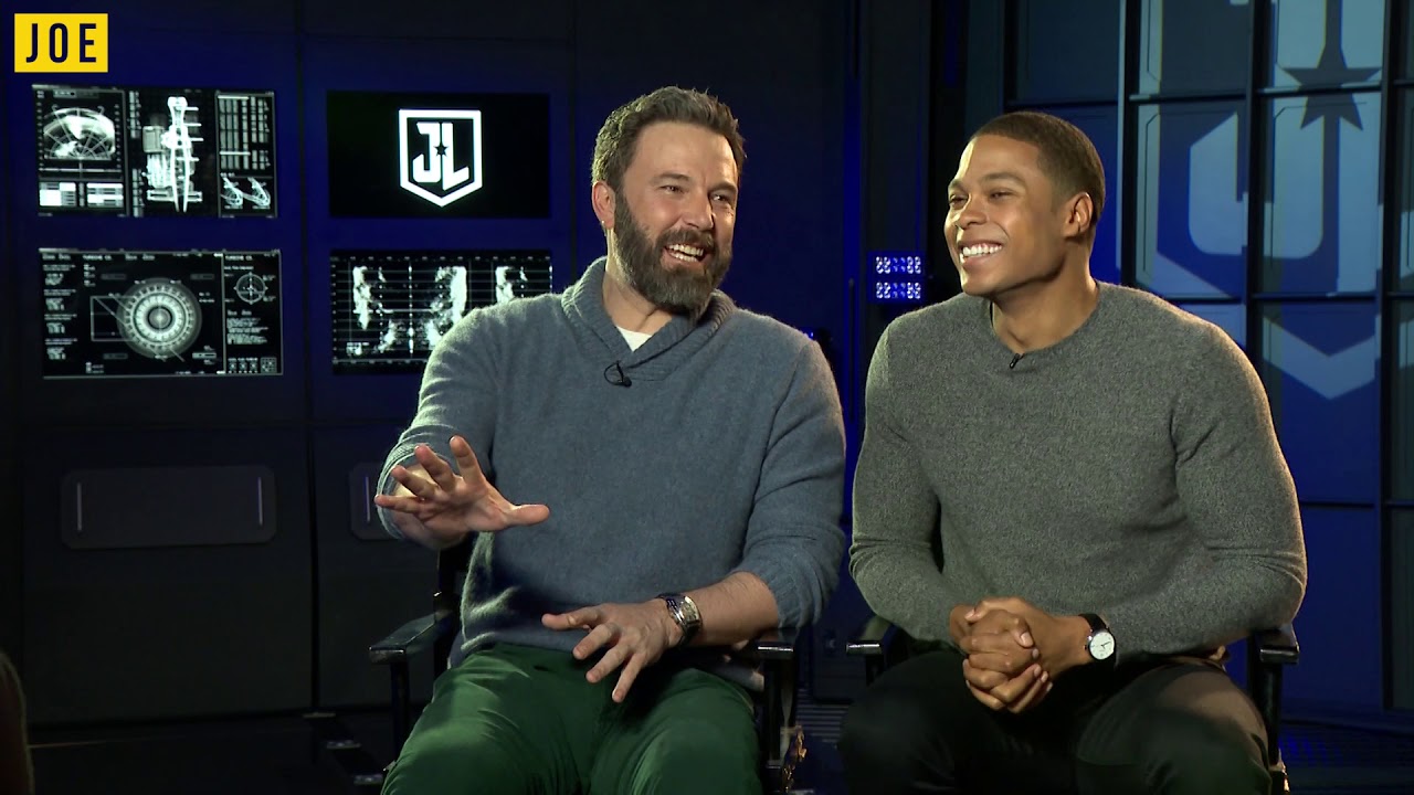 Ben Affleck and Ray Fisher talk about how hard it is to keep Justice League secrets to themselves