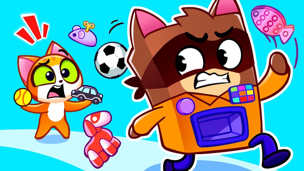 Vending Machine on the Run | Toddler Stories | Useful Cartoons | Educational Cartoons | Purr-Purr