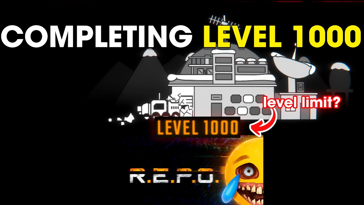 What Happens After Level 1,000? - R.E.P.O Level 1000 Clear (Solo)