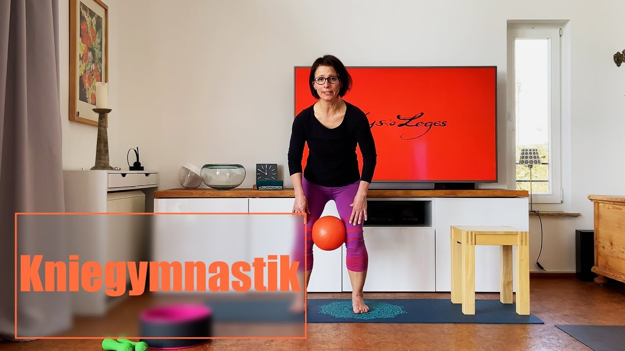Kniegymnastik | Kraft und Beweglichkeit für die Knie | Workout | Physio Loges | 4K