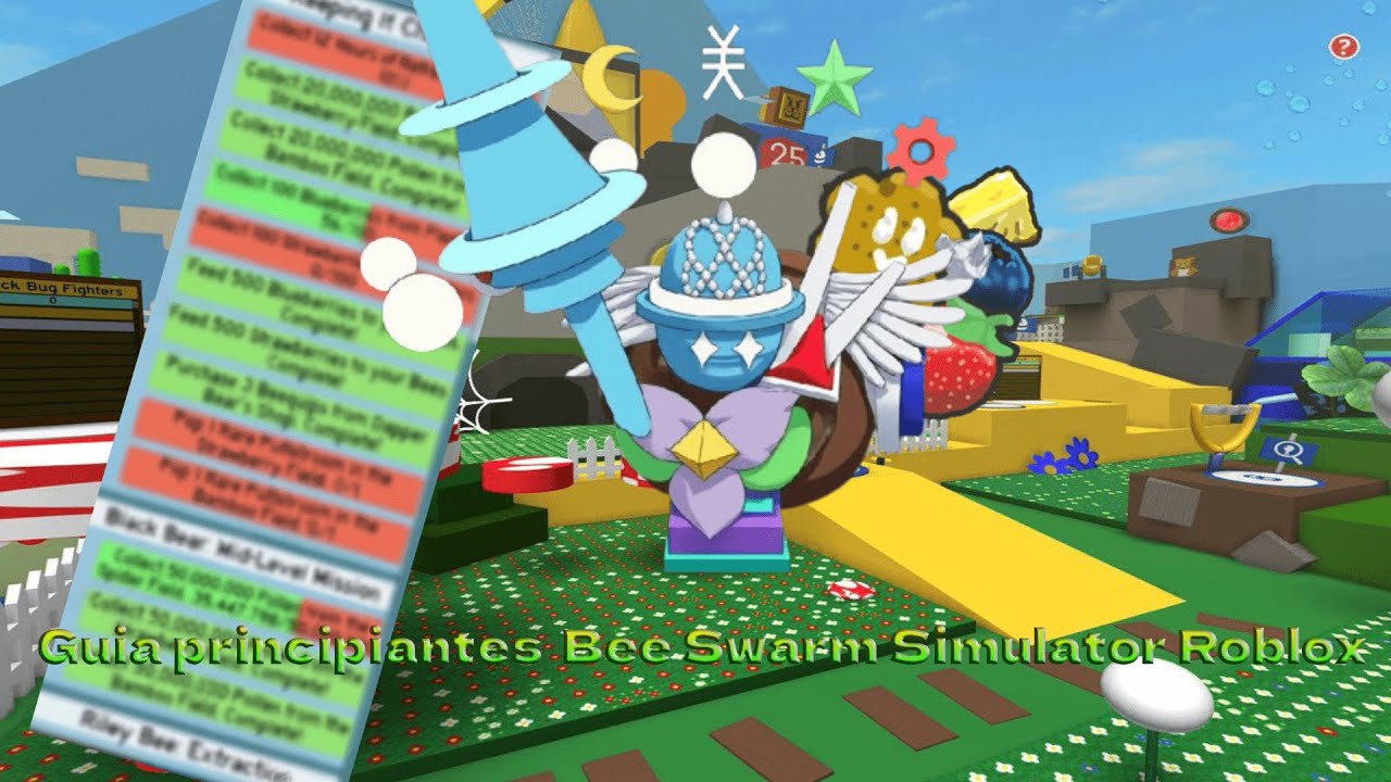 GUIA PARA PRINCIPIANTES de BEE SWARM SIMULATOR ROBLOX