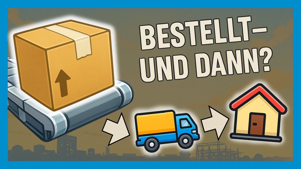 Heute bestellt, morgen da! – Wie kommt mein Paket von A nach B?