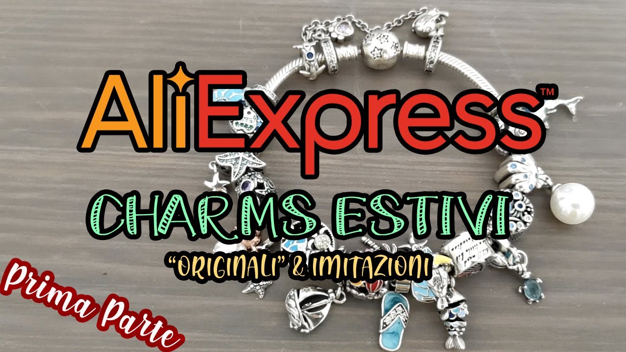CHARMS TEMA MARE DA ALIEXPRESS e qualche imitazione (prima parte)