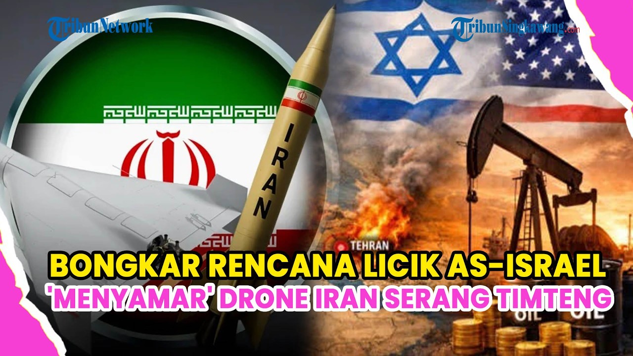 IRGC BONGKAR RENCANA LICIK AS-ISRAEL: 'MENYAMAR' JADI DRONE IRAN SERANG KAWASAN TIMUR TENGAH