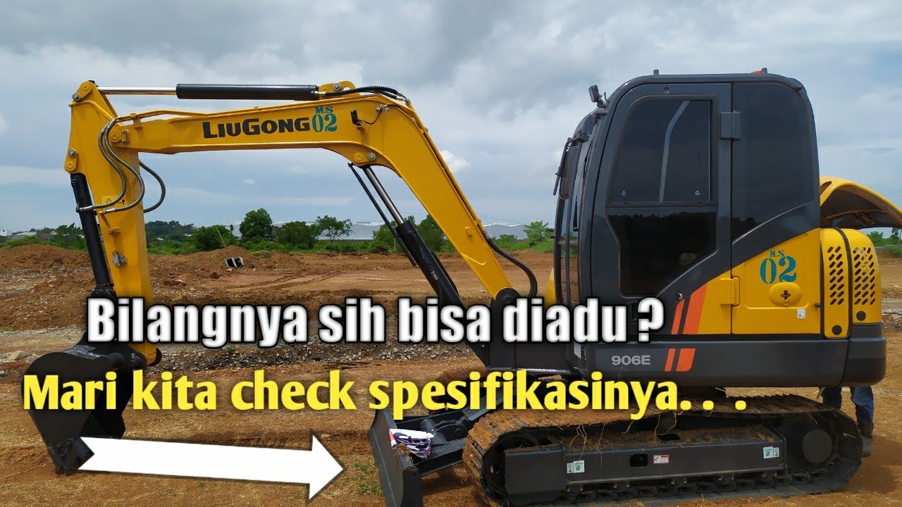 Exca 6 ton , sikecil gesit joss untuk proyek kontruksi dan lainnya