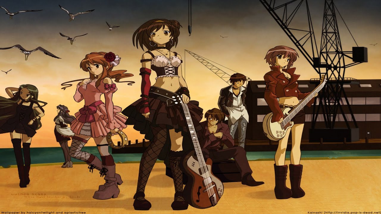 God Knows - The Melancholy of Haruhi Suzumiya 【涼宮ハルヒの憂鬱】Kadokawa公認MAD【ﾍﾞｰｽ 演奏】- 1080p HD