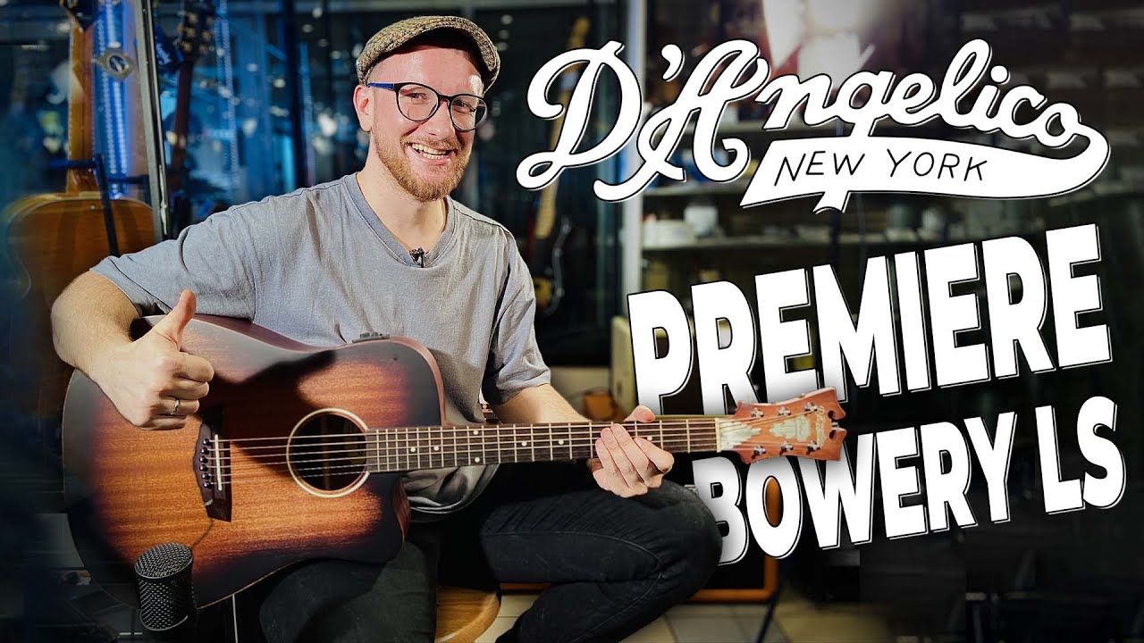 D'Angelico Premier Bowery LS — красиво, доступно, звучит.