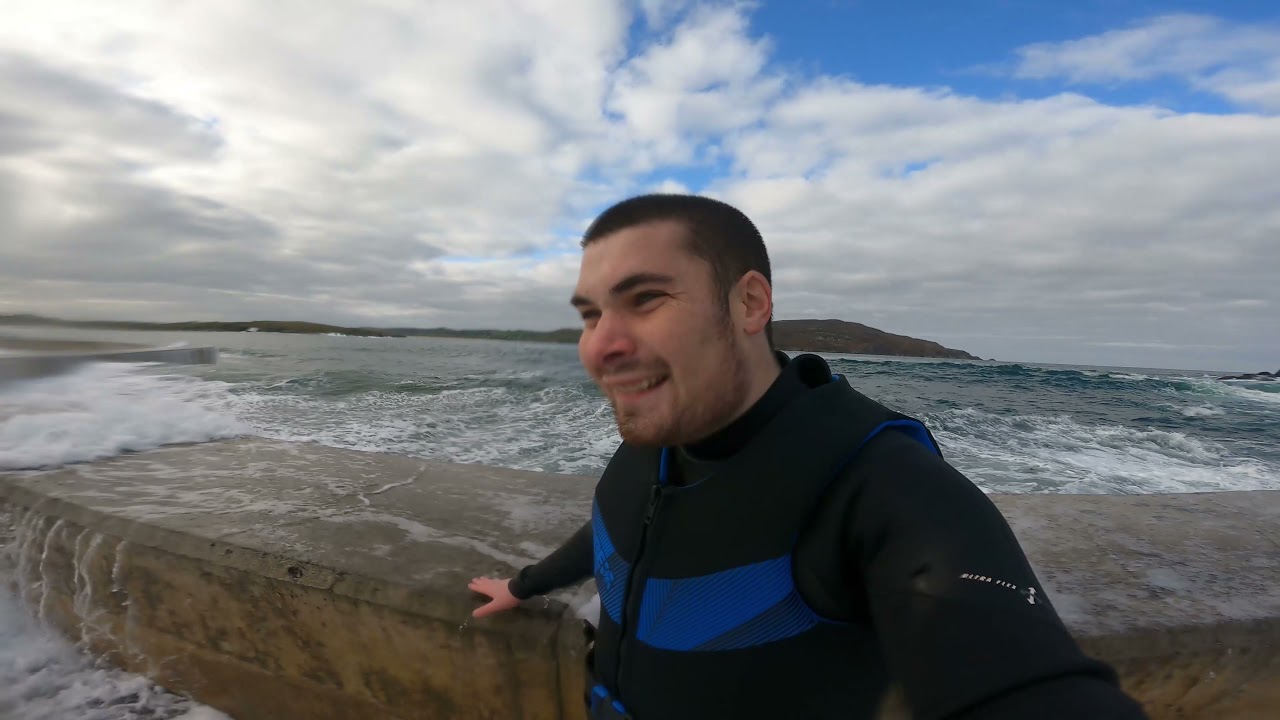 PIER JUMPING PORTNABLAGH AND WAVE HUNTING SPECIAL