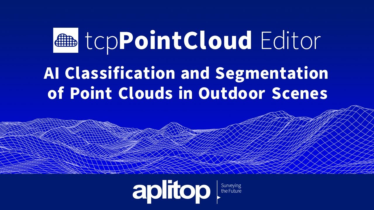 tcp PointCloud Editor | AI Classification and Segmentation of Point Clouds in Outdoor Scenes
