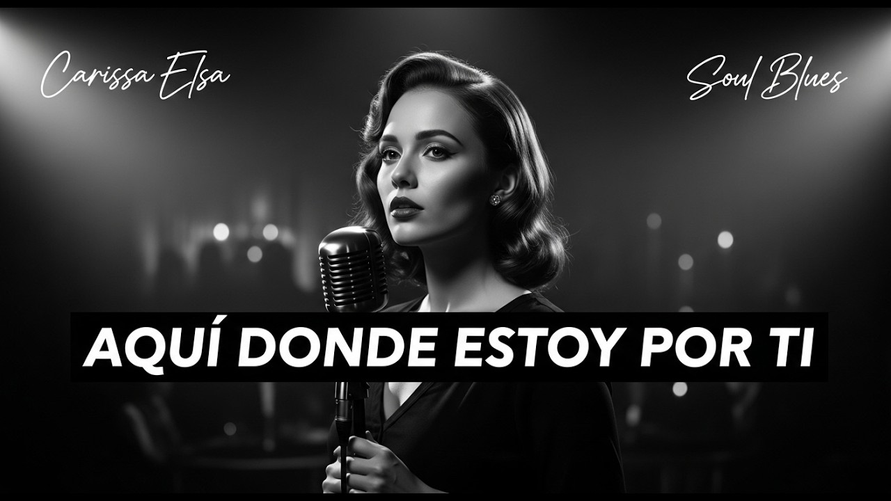 Aquí Donde Estoy Por Ti ❤️ Soul Blues Romántico en Español 🎸