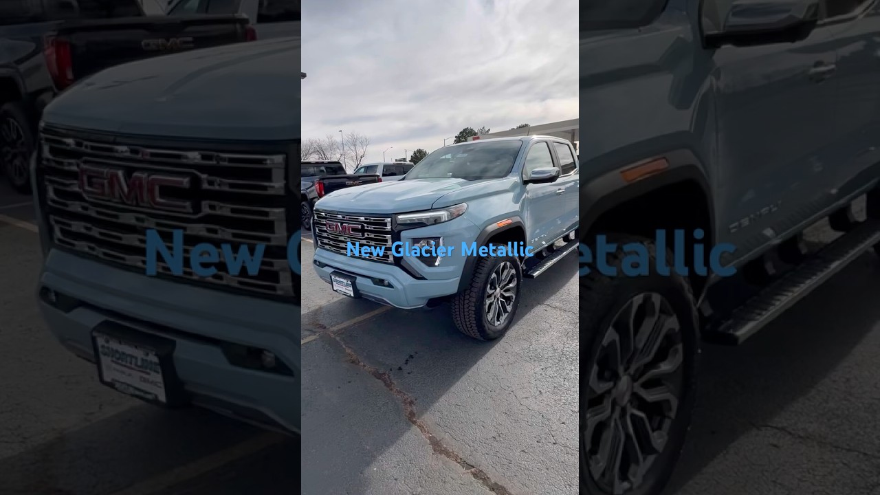 2026 GMC Canyon Denali (New Arrival) in Glacier Metallic 