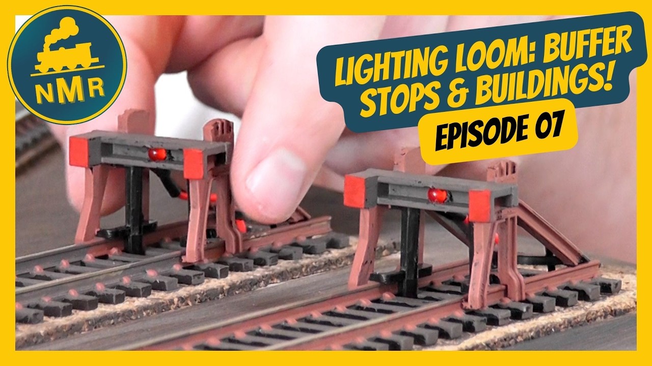 How I'm Lighting My Model Railway: Adding LEDs to Buffers & Buildings!