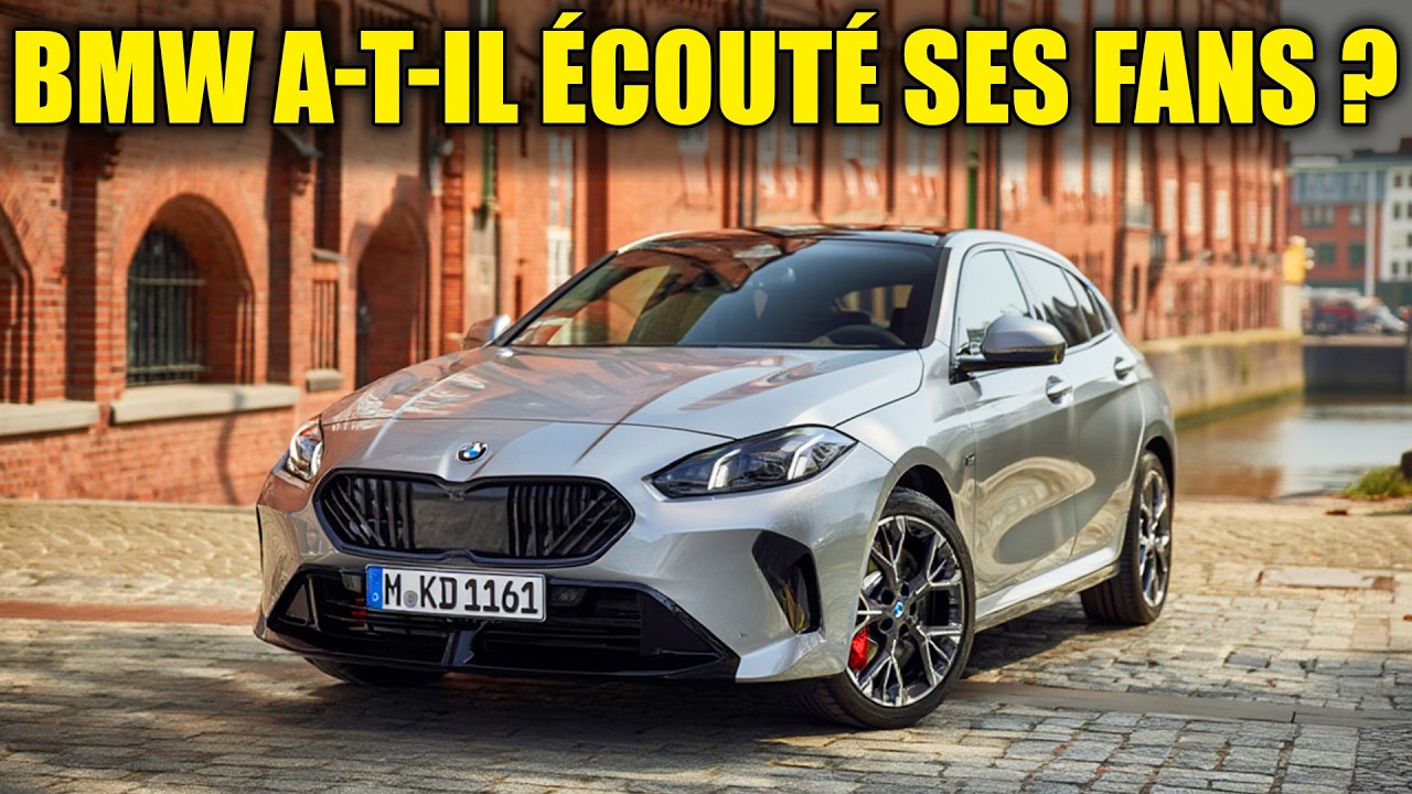 Nouvelle BMW S&eacute;rie 1 (2028) : 450 ch et propulsion !