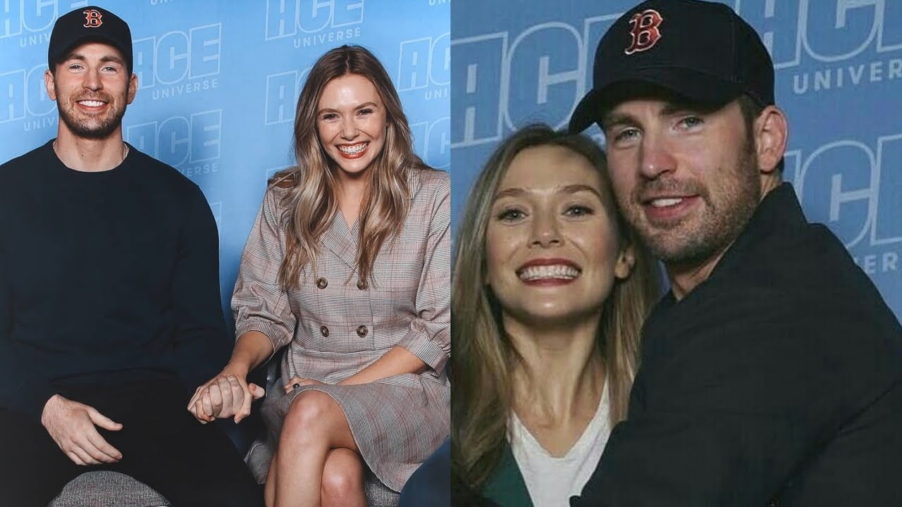 chrizzie - funny chris evans and elizabeth olsen moments