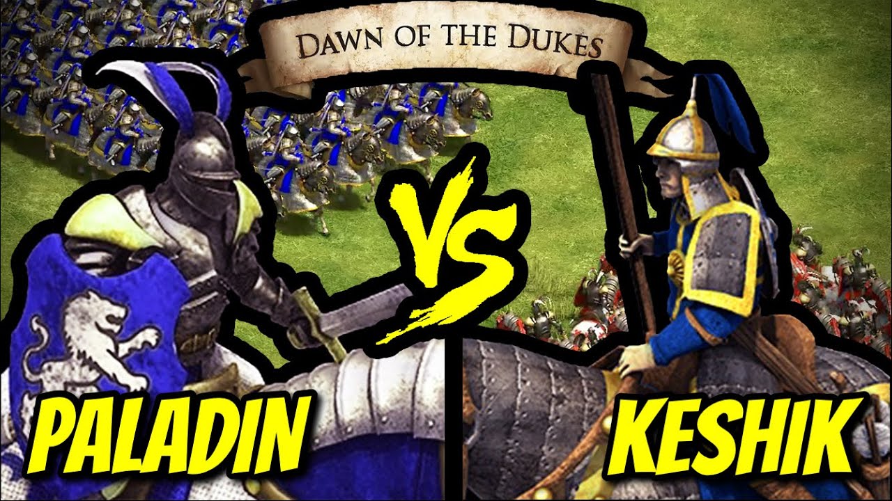 148 Paladins vs 200 Keshiks (Total Resources) | AoE II: Definitive Edition
