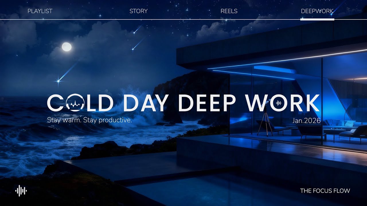 Focus Music for Coding & Studying • Deep Work, Zero Distractions | Winter Study Music