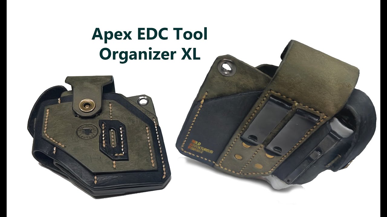 Apex EDC Tool Organizer XL Pocket & Belt-Mounted Version