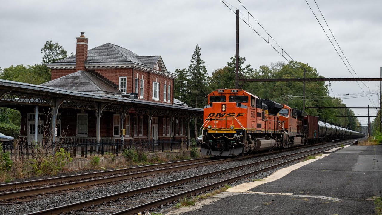 September Trains In New Jersey, Railfanning West Trenton - Piscataway, NJ 9/8-28/24