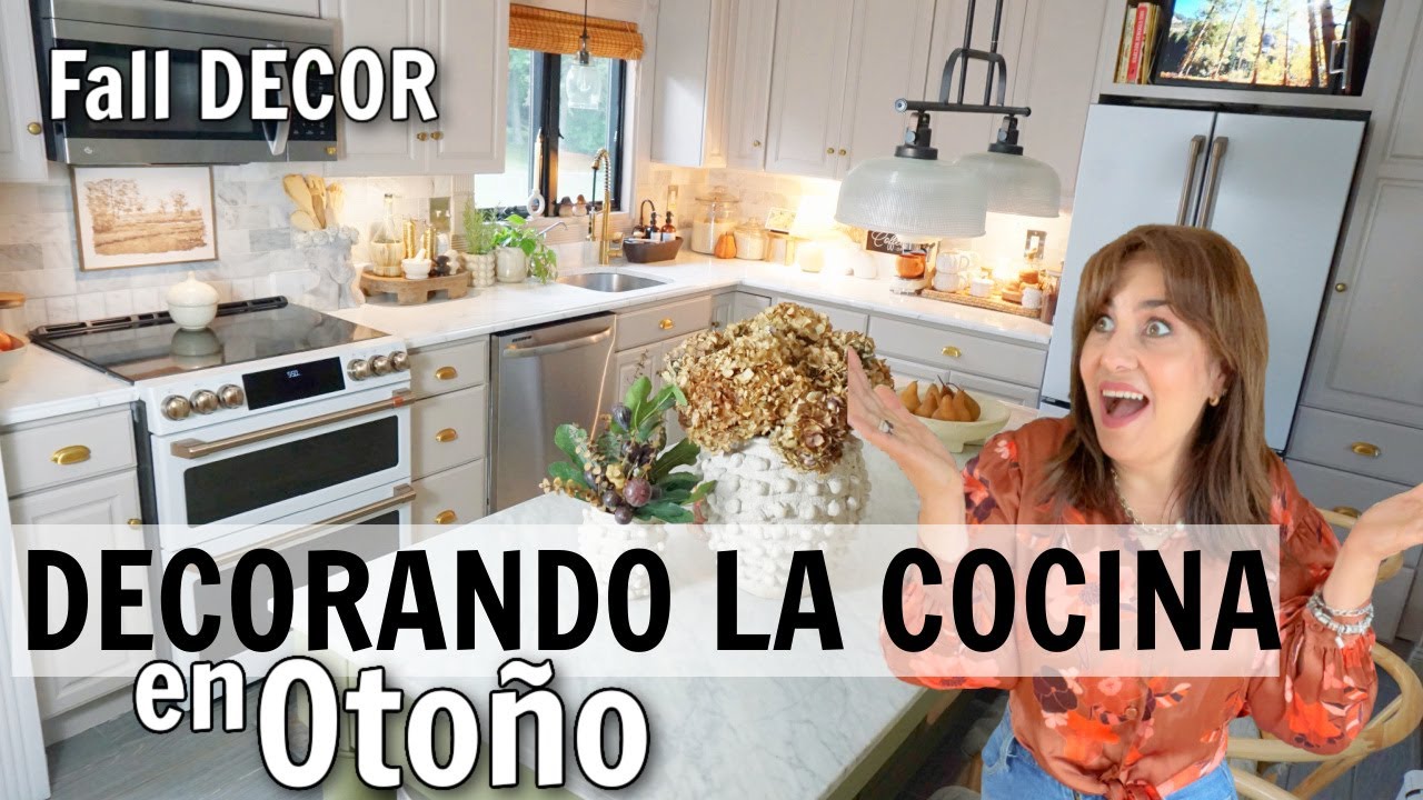 DECORACIÓN de la COCINA EN OTOÑO 🍁 Auténticas Ideas PARA DECORAR!  | FALL KITCHEN DECOR