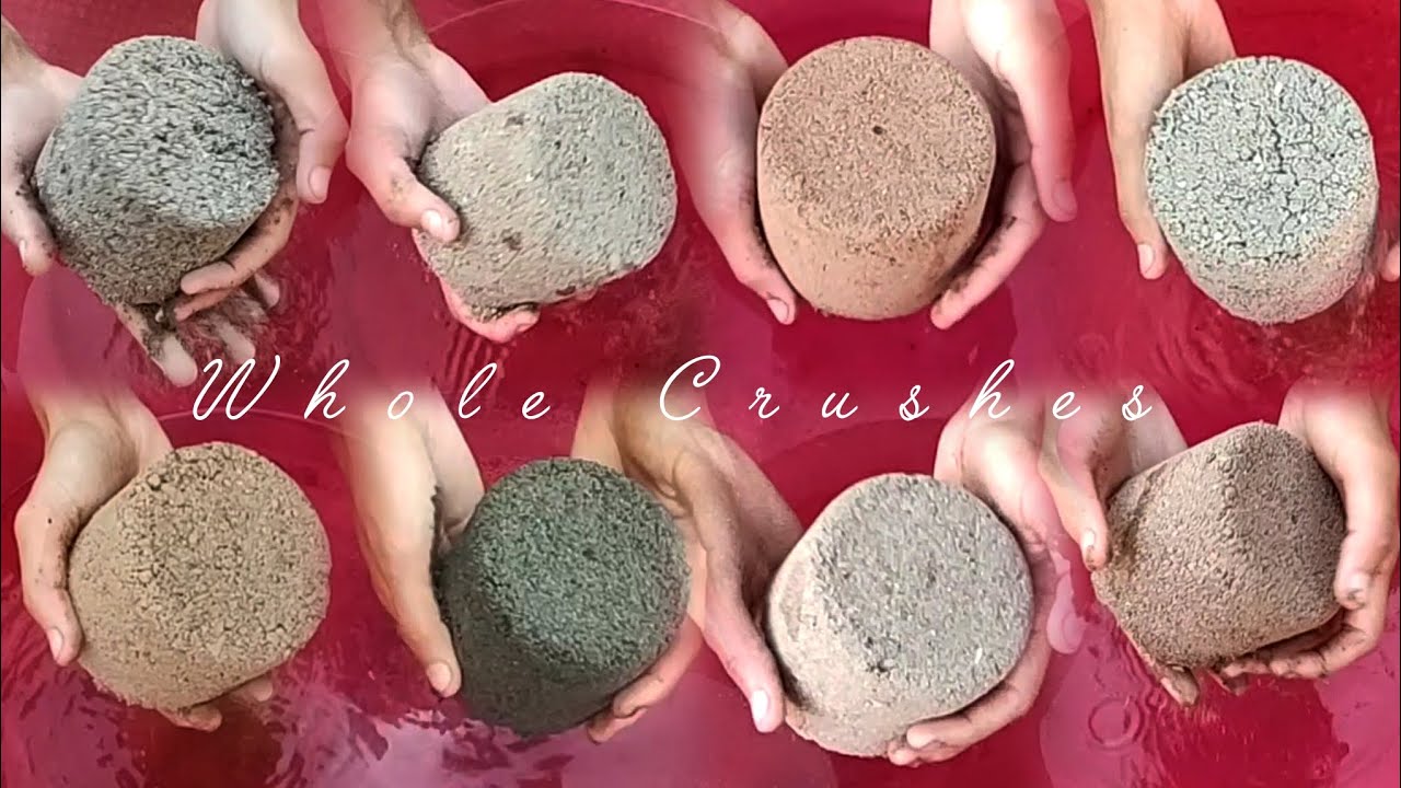 😷Dusty Whole Crushes of different Textures dedicated to @MahiiiMadiha My Lovely Subscriber 😘❤️• ASMR