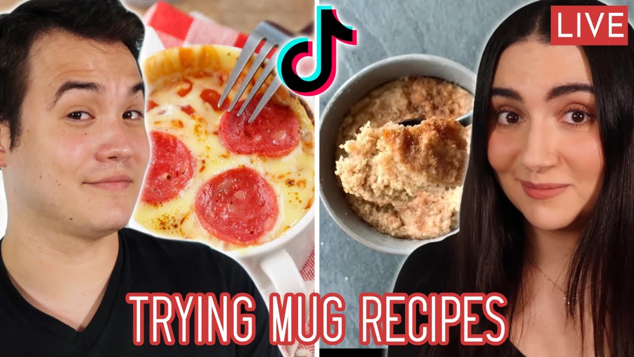 Making Viral Mug Recipes from TikTok