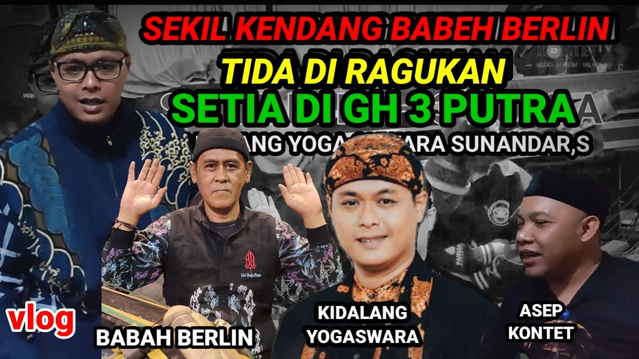 BABEH BERLIN ‼️SEKIL KENDANG NYA MASIH MANTEP TIDA DI RAGUKAN DAN SETIA DI Giri HARJA 3 PUTRA