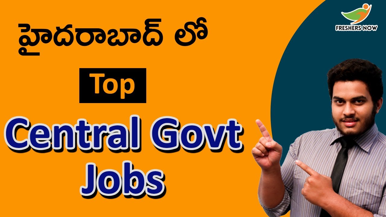 Top Central Govt Jobs 2021 in Telugu | February 2021 | Central Govt Jobs Notification 2021
