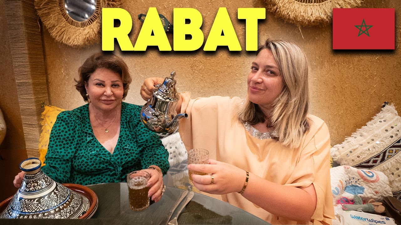 Dining Like Royalty in Rabat Morocco 🇲🇦 تناول الطعام مثل الملوك في الرباط، المغرب