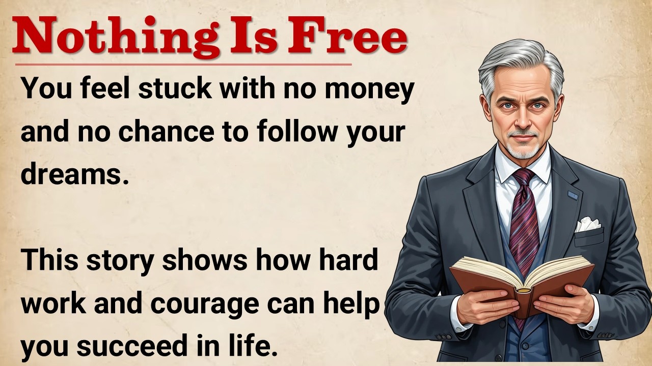 Nothing Is Free || Learn English Through Story Level 2 || Graded Reader 🔥