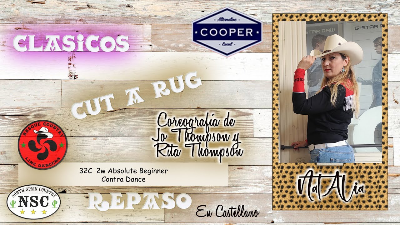 Cut a rug- Country line dance en castellano