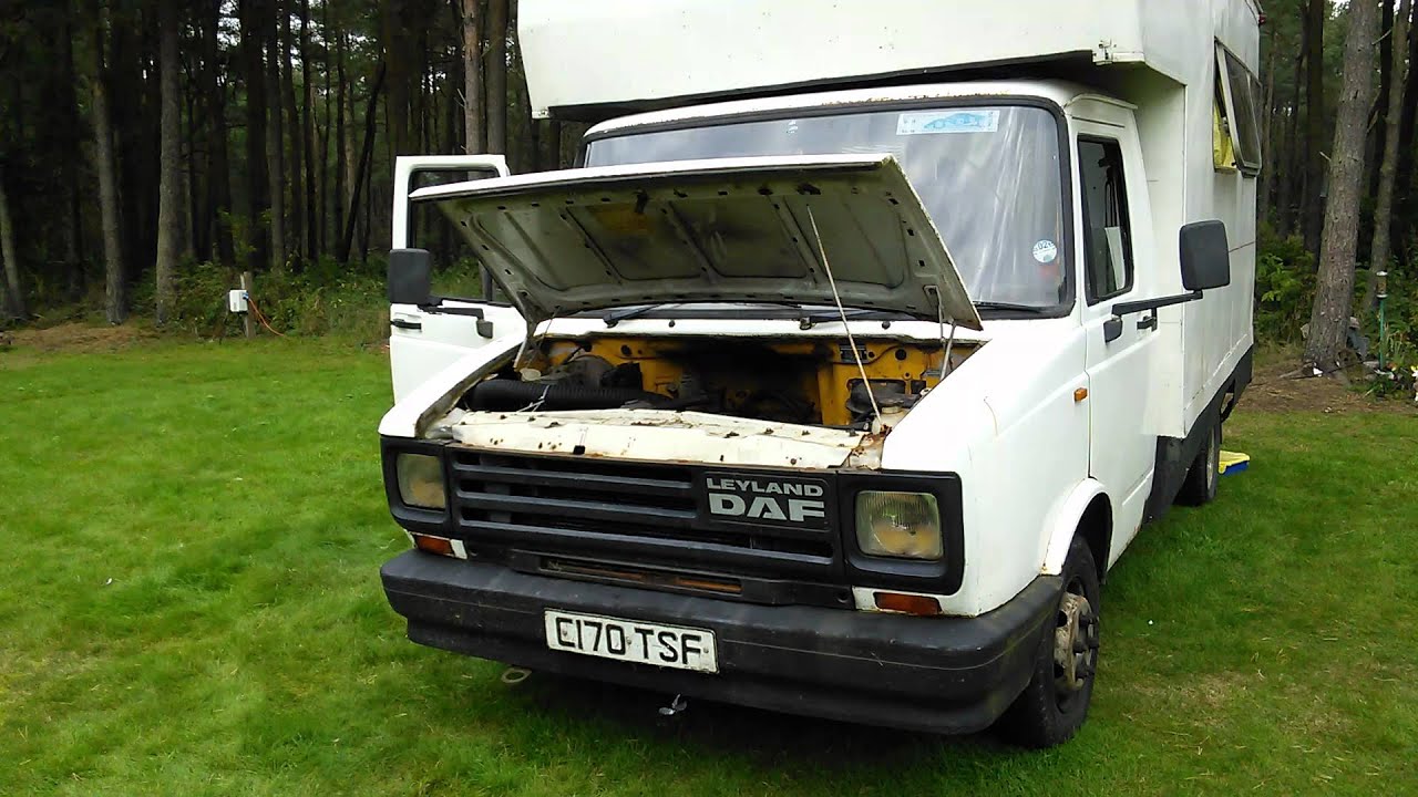 Leyland Daf Ldv 350 Camper-Cold Start