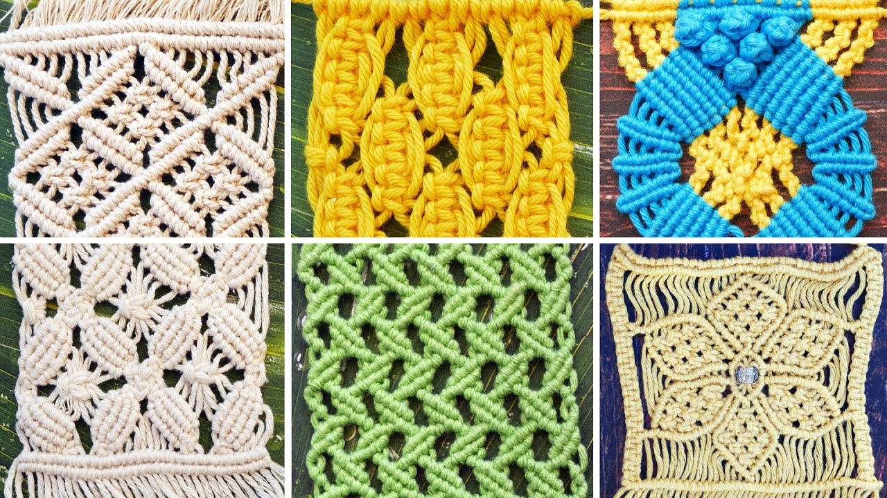 40 Macrame Patterns