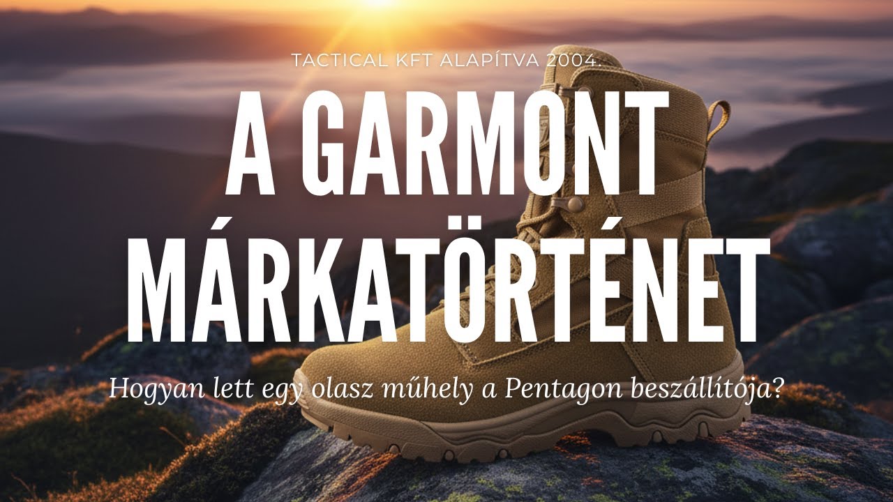 A Garmont legenda: Hogyan lett egy olasz műhelyből a Pentagon beszállítója?