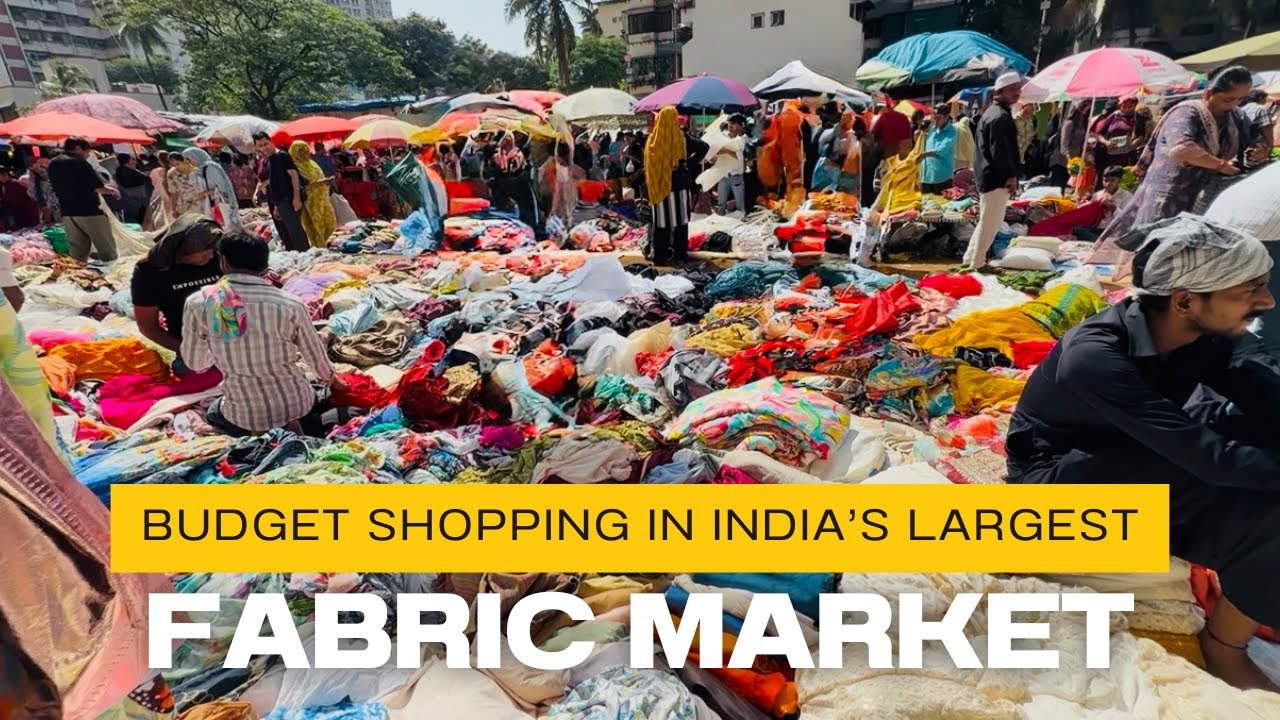 Andheri Market Fabric Tour | Affordable Laces, Bedsheets, Curtains & More!✨ #trending #streetmarket 