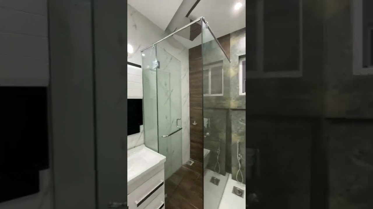 Beautiful bathroom design 5&rsquo;x5&rsquo; [feet] #shorts