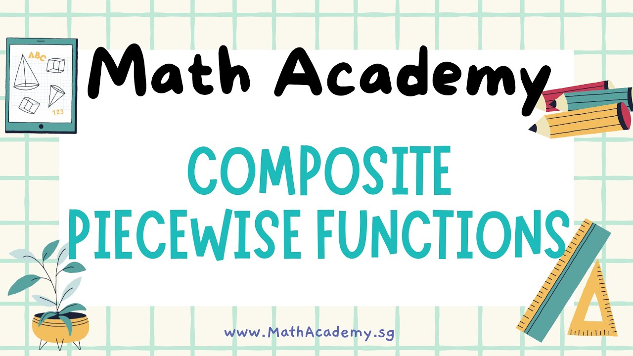 Hardest Composite Function Question Explained | JC Math Tuition | Piecewise Functions Step-by-Step