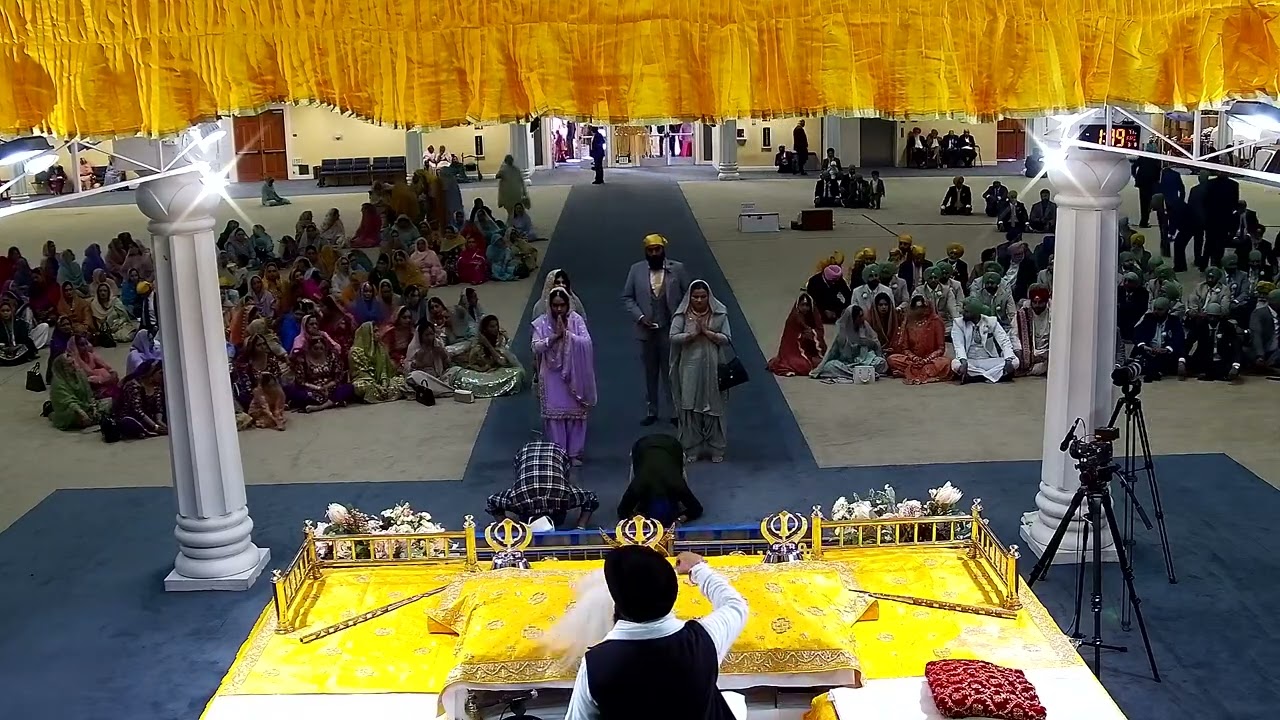 San Jose Gurdwara Sahib Live Wedding Camera 2, March 8, 2024