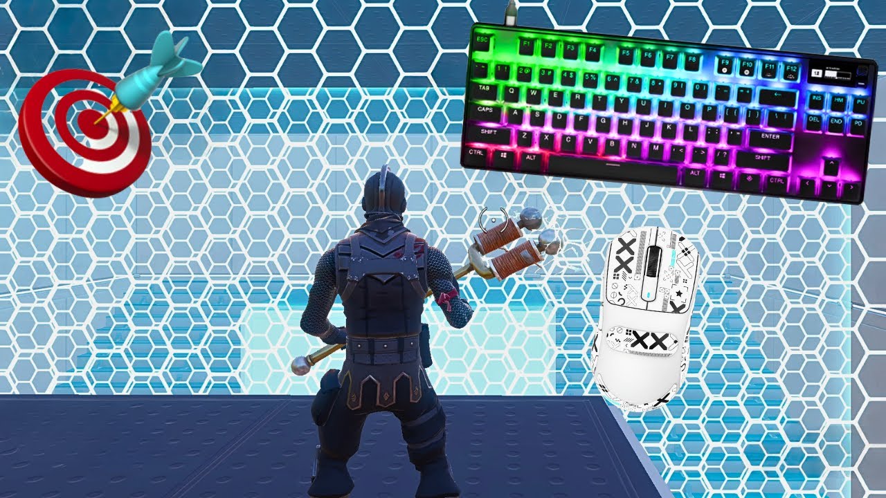 Fortnite 2v2 Piece Control😍 SteelSeries Apex Pro TKL ASMR
