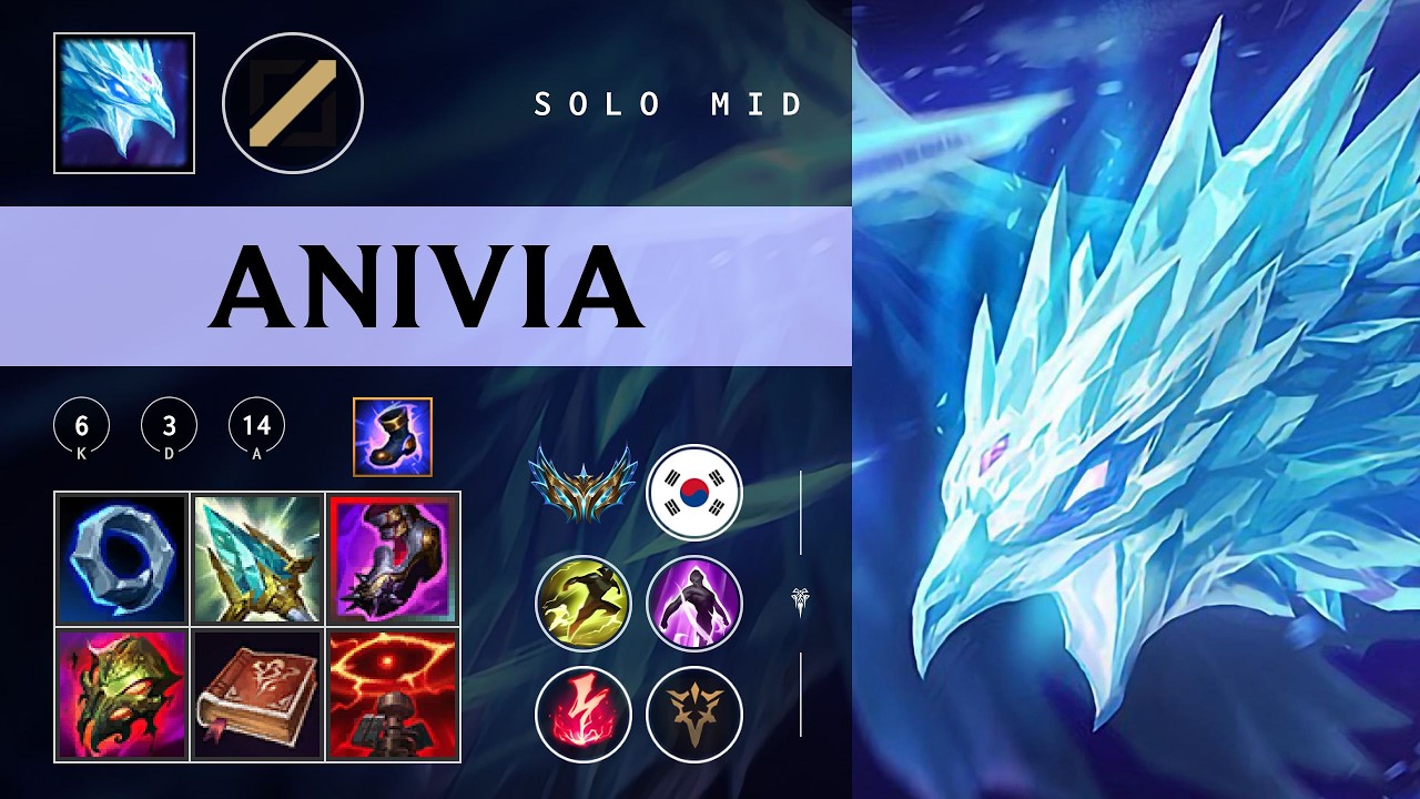 Anivia Mid vs Xerath - KR Challenger Patch 26.05