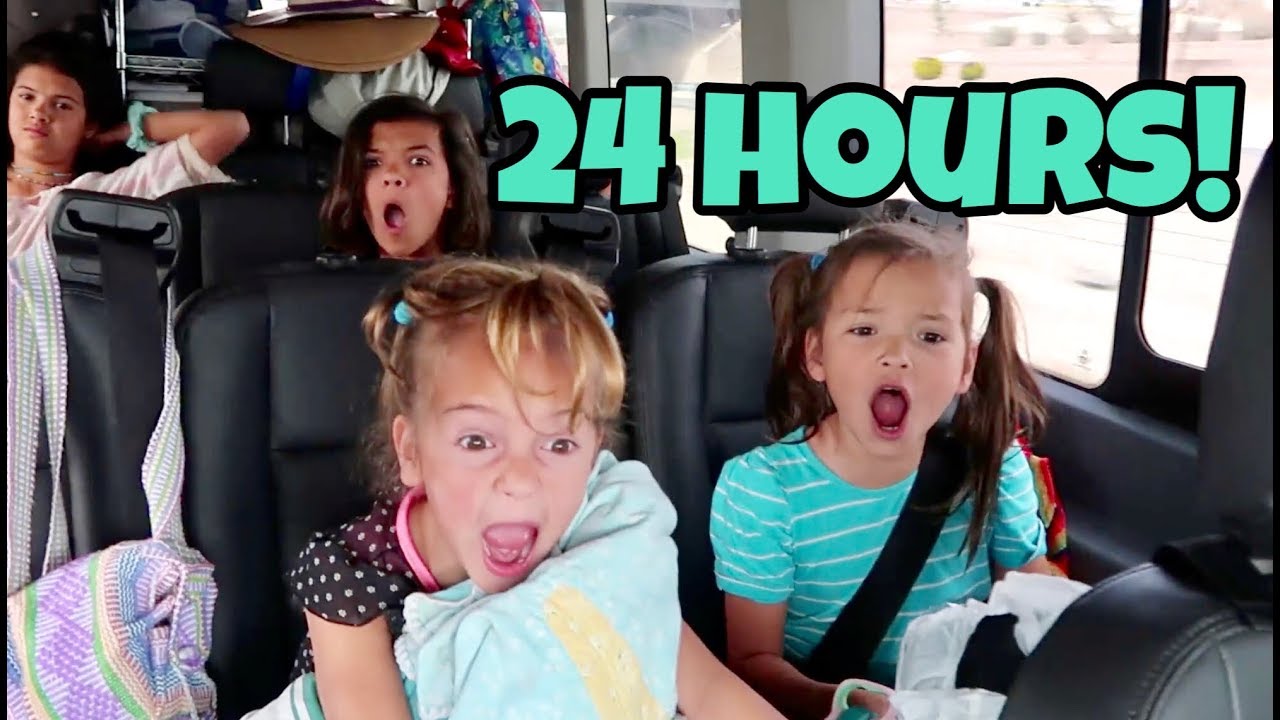 24 HOURS OVERNIGHT IN A VAN! Living in our VAN