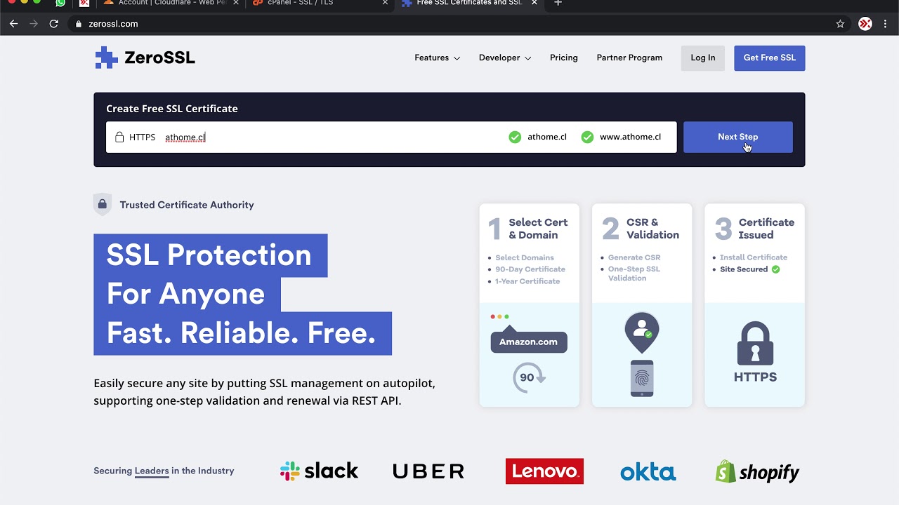 Generar y Actualizar Certificado SSL Gratis con cPanel y ZeroSSL