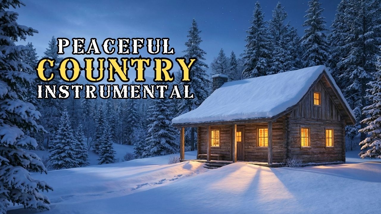【Peaceful Playlist 04】Soft Country Guitar for Sleep | Calm Background Music for Work, Study & Prayer