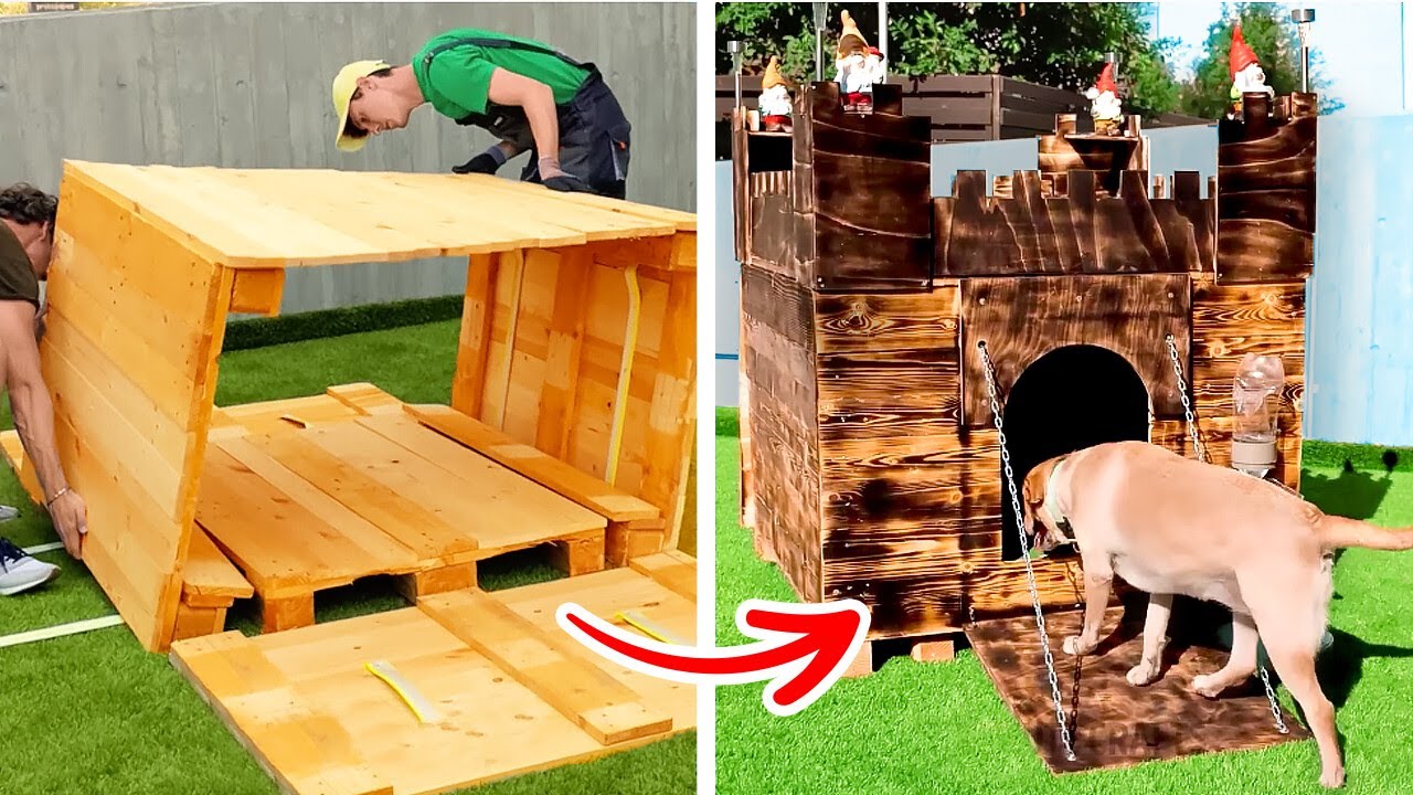 🐕 Kreative Hundehütten-Ideen Für Deinen Fellfreund! 🐕