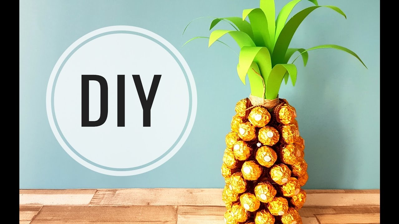 DIY prezent ananas/ ananas Geschenk #70