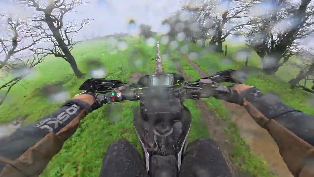 Weekend away exploring green lanes with friends in the Shropshire Hills on my Honda CRF450RX.