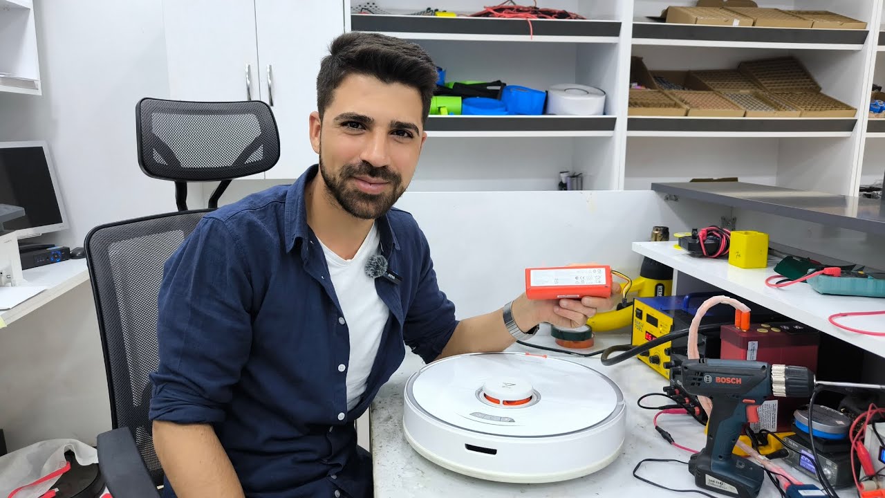 Roborock S5 S6 S7 batarya yapımı , yerli pil /yüksek yalıtım/ yüksek kapasite / patlamayan batarya