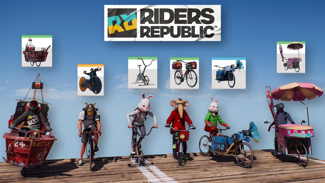 Ranking Every BIKE FUNKIE in Riders Republic
