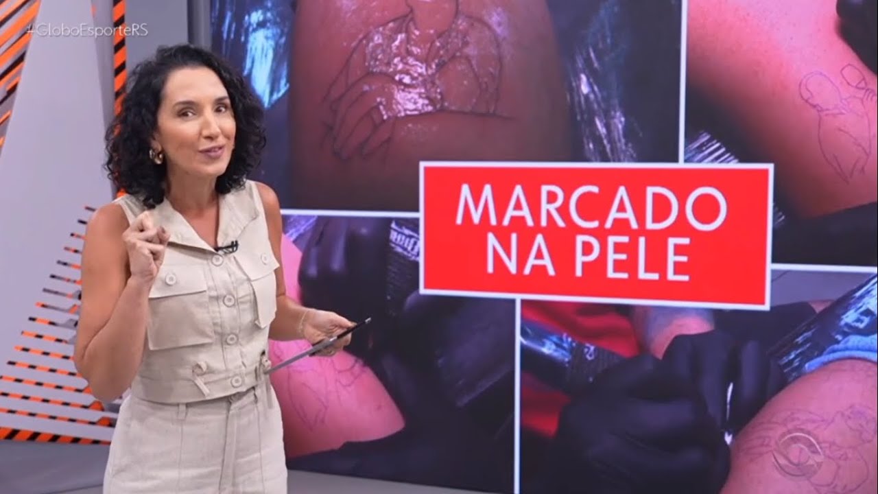 Globo Esporte RS - Torcedores do Inter fazem homenagem ao ídolo Abel Braga após salvação do Colorado