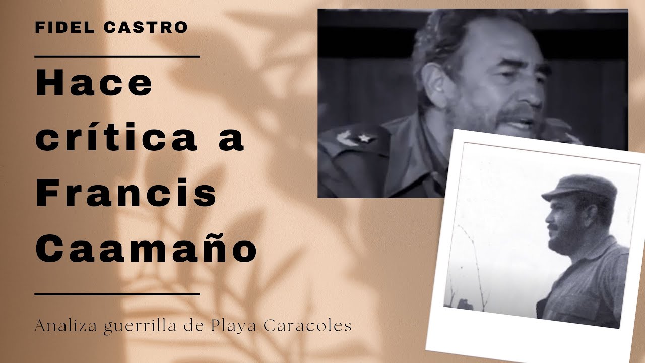 FIDEL CASTRO HACE CRITICA A FRANCIS CAAMA&Ntilde;O